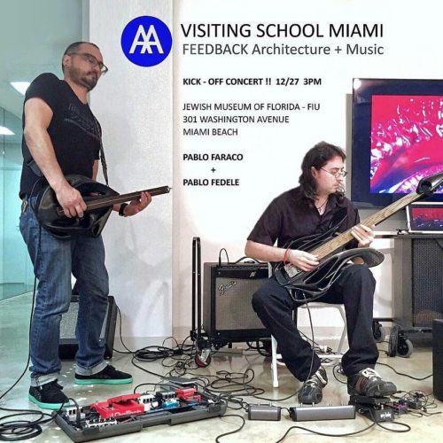 3D Printed Instruments Performance – December 27th, 2017 at FIU (Florida International University) South Beach, Miami.