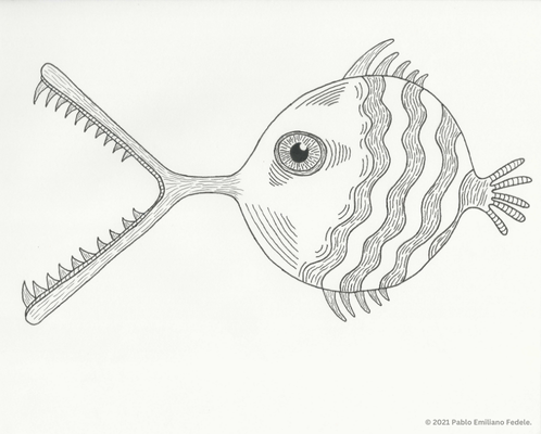 Ballonfisho - Artwork by Pablo Fedele pablofedele.com