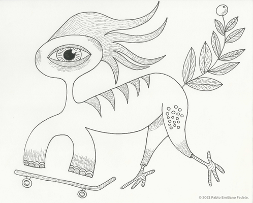 Caballa IV - Artwork by Pablo Fedele - pablofedele.com