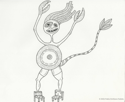 Danzarulla I - Artwork by Pablo Fedele - pablofedele.com